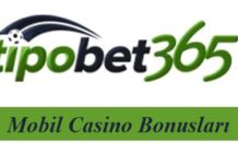 Tipobet Mobil Casino Bonusları
